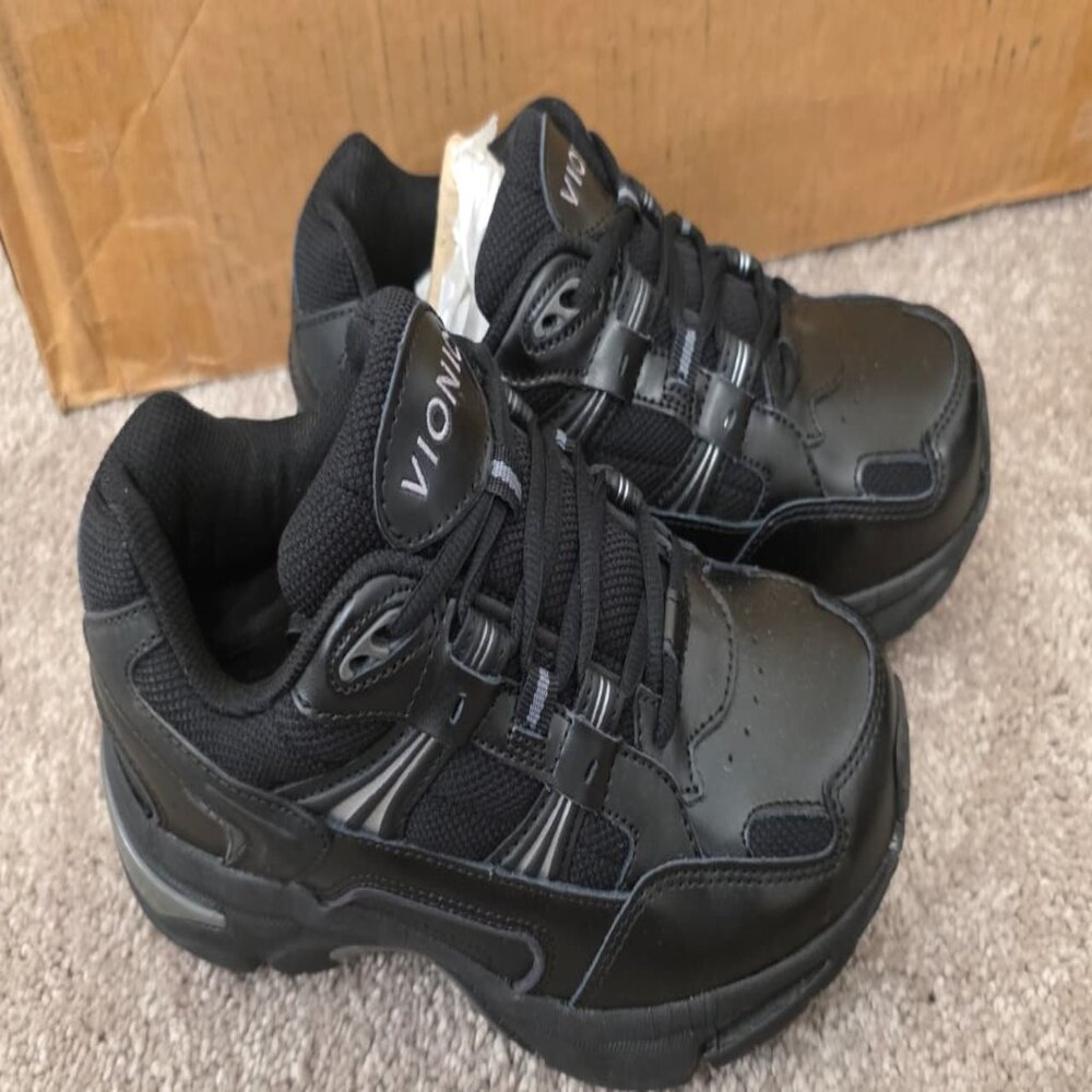 Vionic Walker Womens Walking Shoes Black 8.5 M - NEW, no box